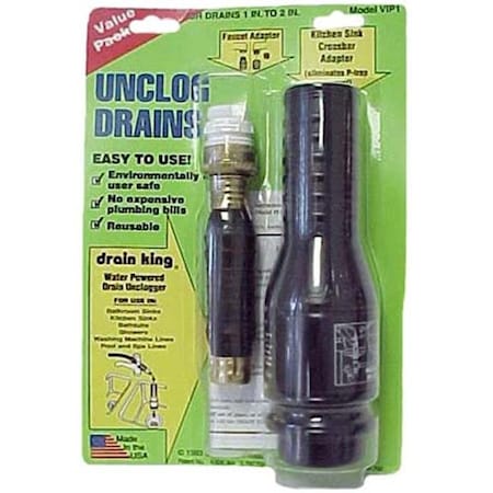 Gt Water Products G T Water Products Drain King Value Pack  VIP1 VIP1